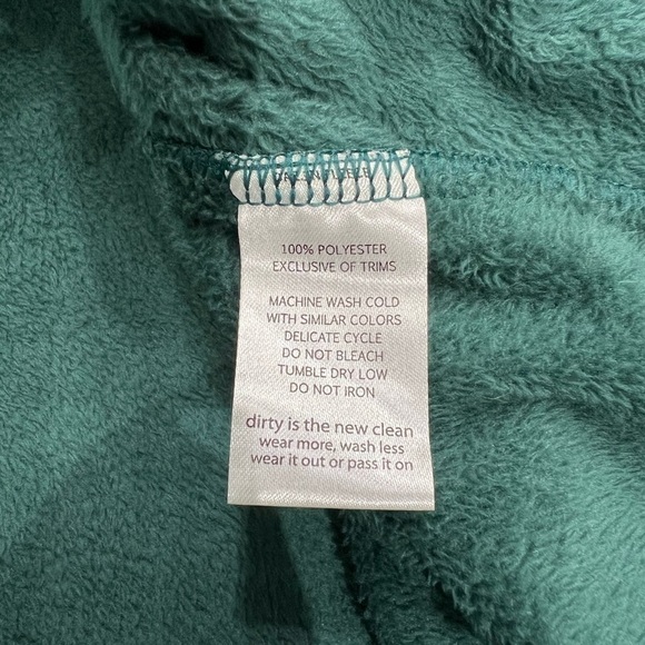 Horny Toad Green Fleece Vest Super Soft Size Medium - Picture 9 of 10